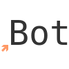 The word 'bot' in bold and italic styles