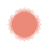 Rotated squares